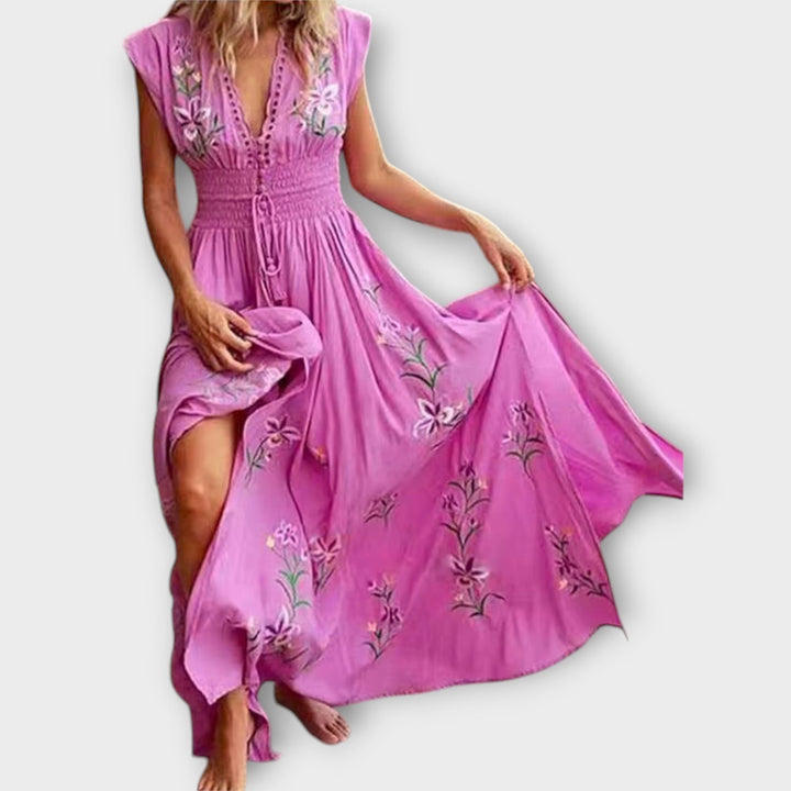 Felizia – Boho-jurk met betoverende borduursels