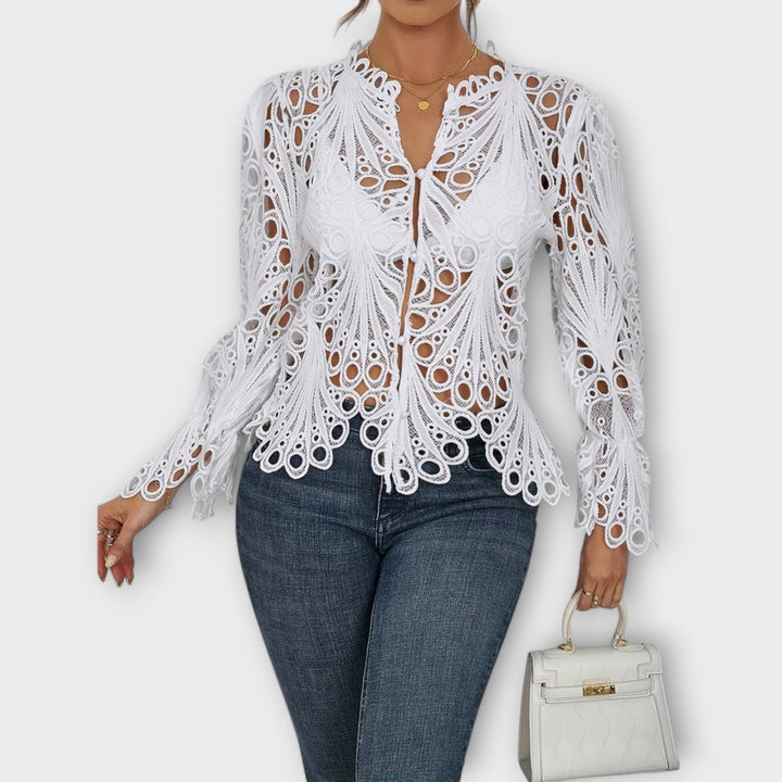 Savannah - Asymmetrische Blouse
