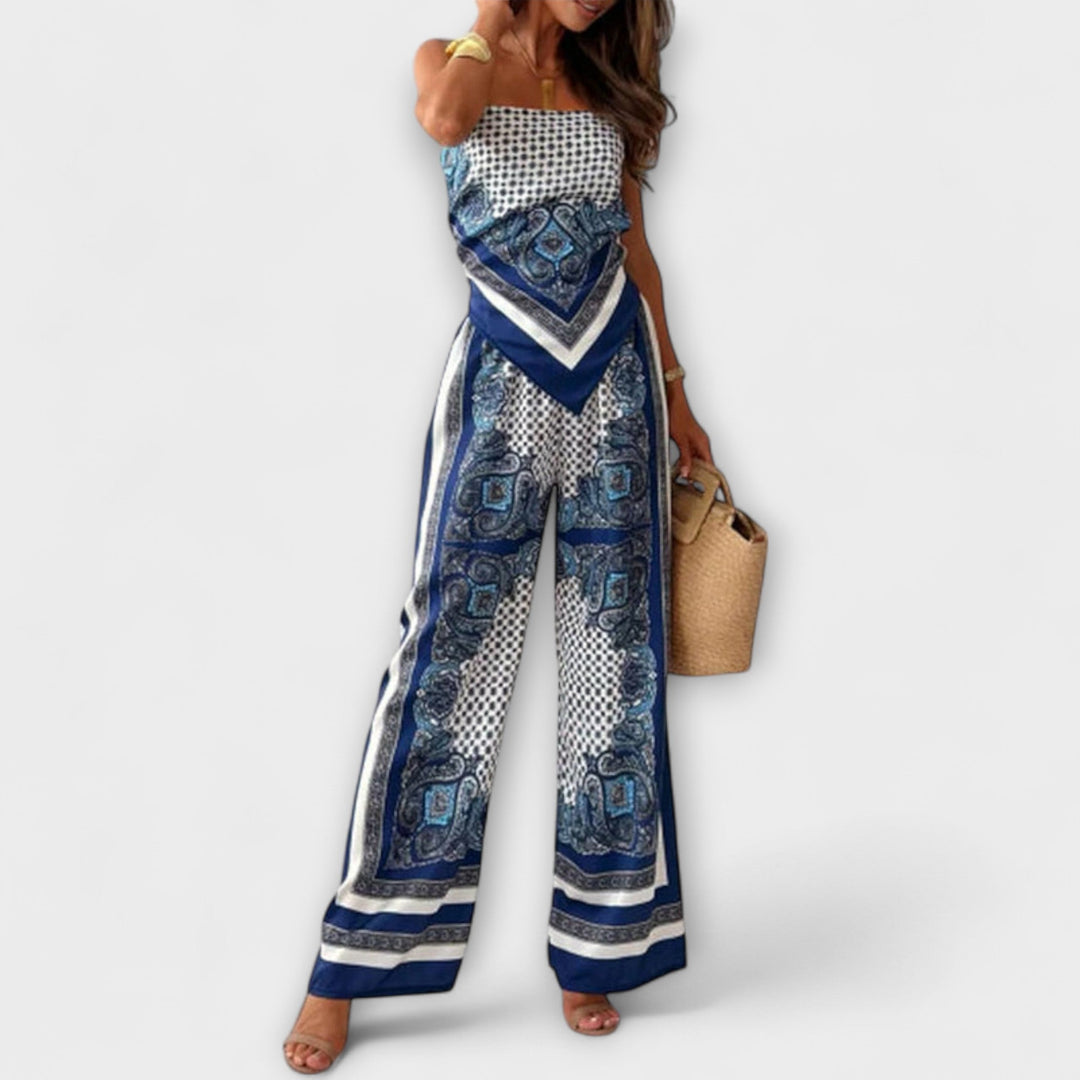 Dakota - Stijlvolle Leren Vest en Broek Set