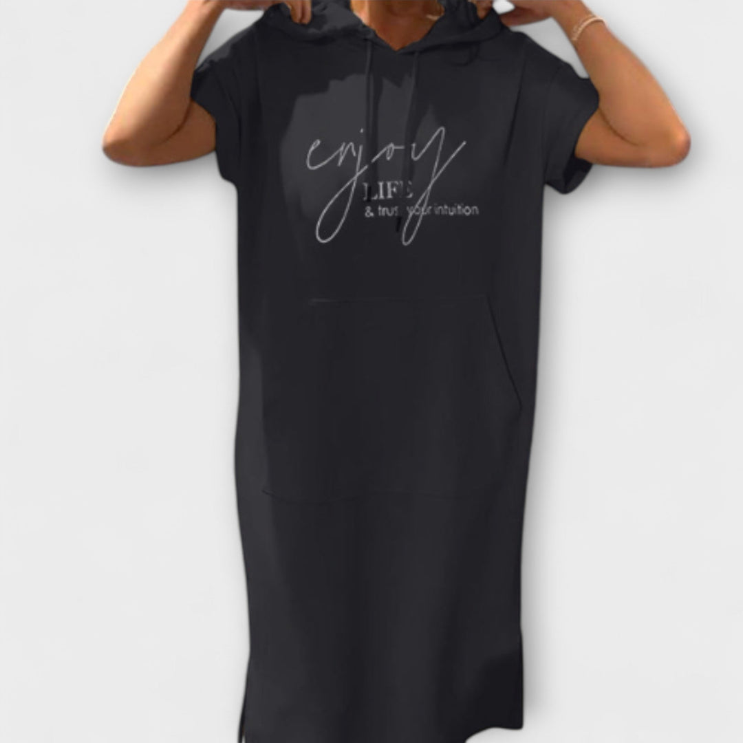 Daisy - Ontspannen Hoodie Jurk