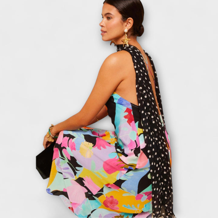 Naomi - Hayley Midi-jurk