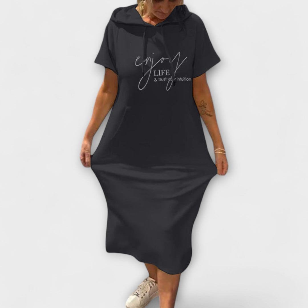 Daisy - Ontspannen Hoodie Jurk