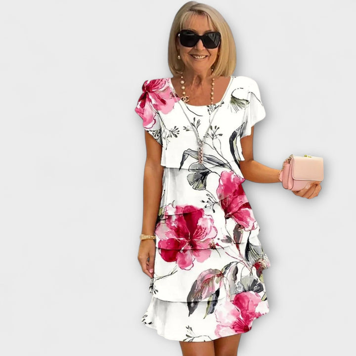 Lillian - Florale Elegante Jurk