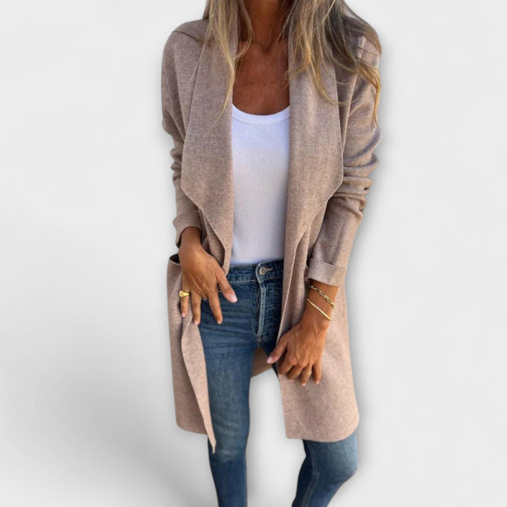 Eliane - Elegante Longline-Cardigan