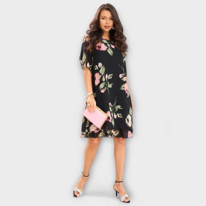 Melin - Elegante Chiffonjurk