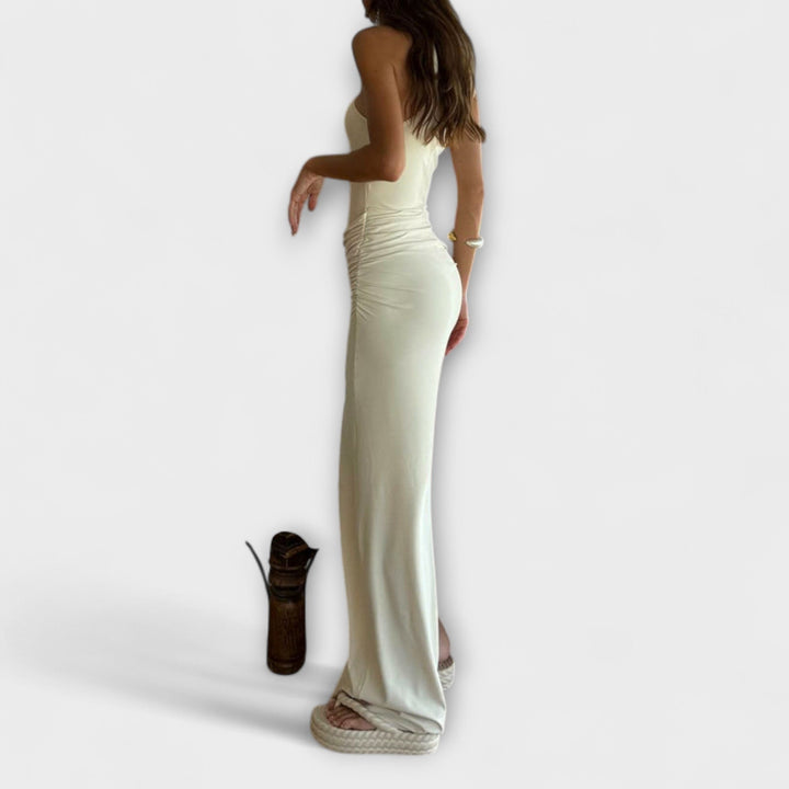 Minna - Verleidelijke mouwloze Cut-Out Jurk