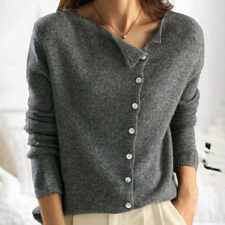 Thalia | Cardigan met V-hals en knopen voor dames