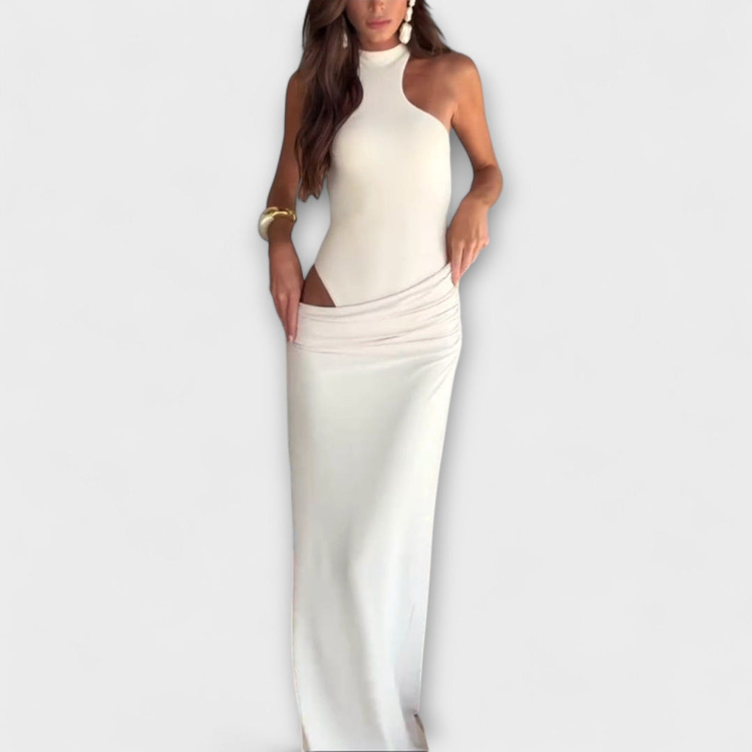 Minna - Verleidelijke mouwloze Cut-Out Jurk