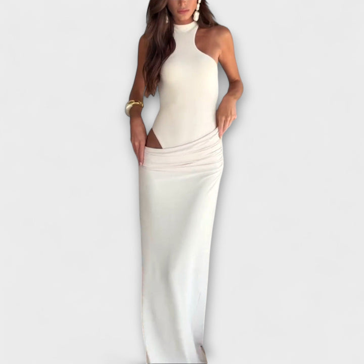 Minna - Verleidelijke mouwloze Cut-Out Jurk
