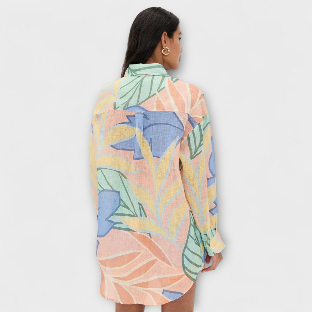 Mary - Tropisch Bladprint Korte Set van Playa Boyfriend