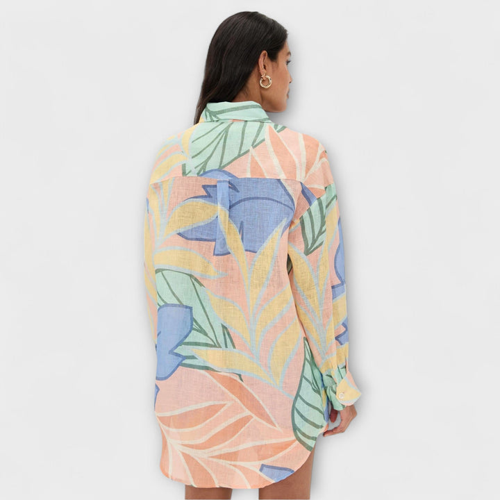 Mary - Tropisch Bladprint Korte Set van Playa Boyfriend