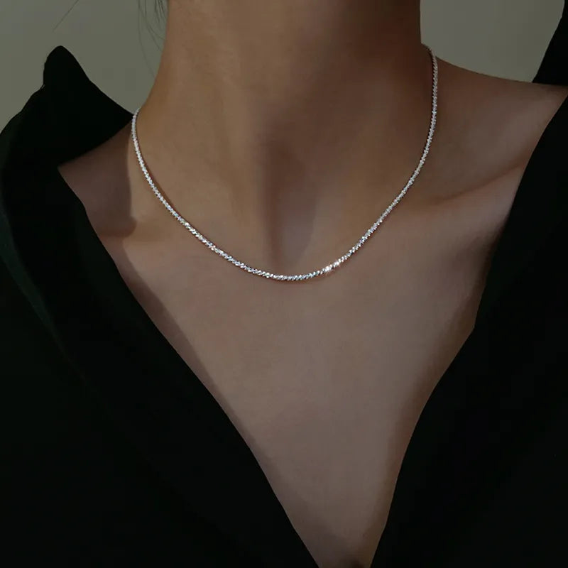 Elegance-Sleutelbeen-Halsketting
