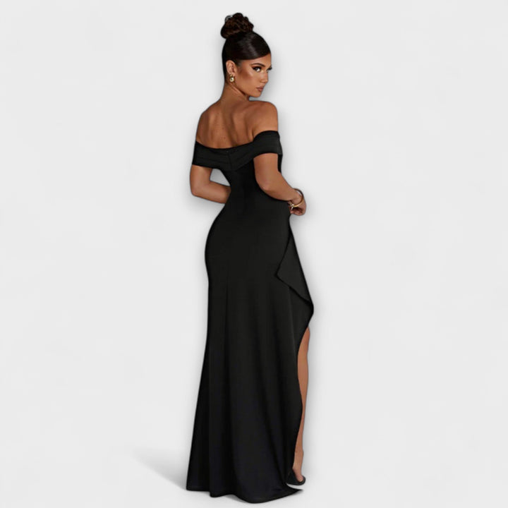Gretchen - Gegraveerde Maxi Jurk