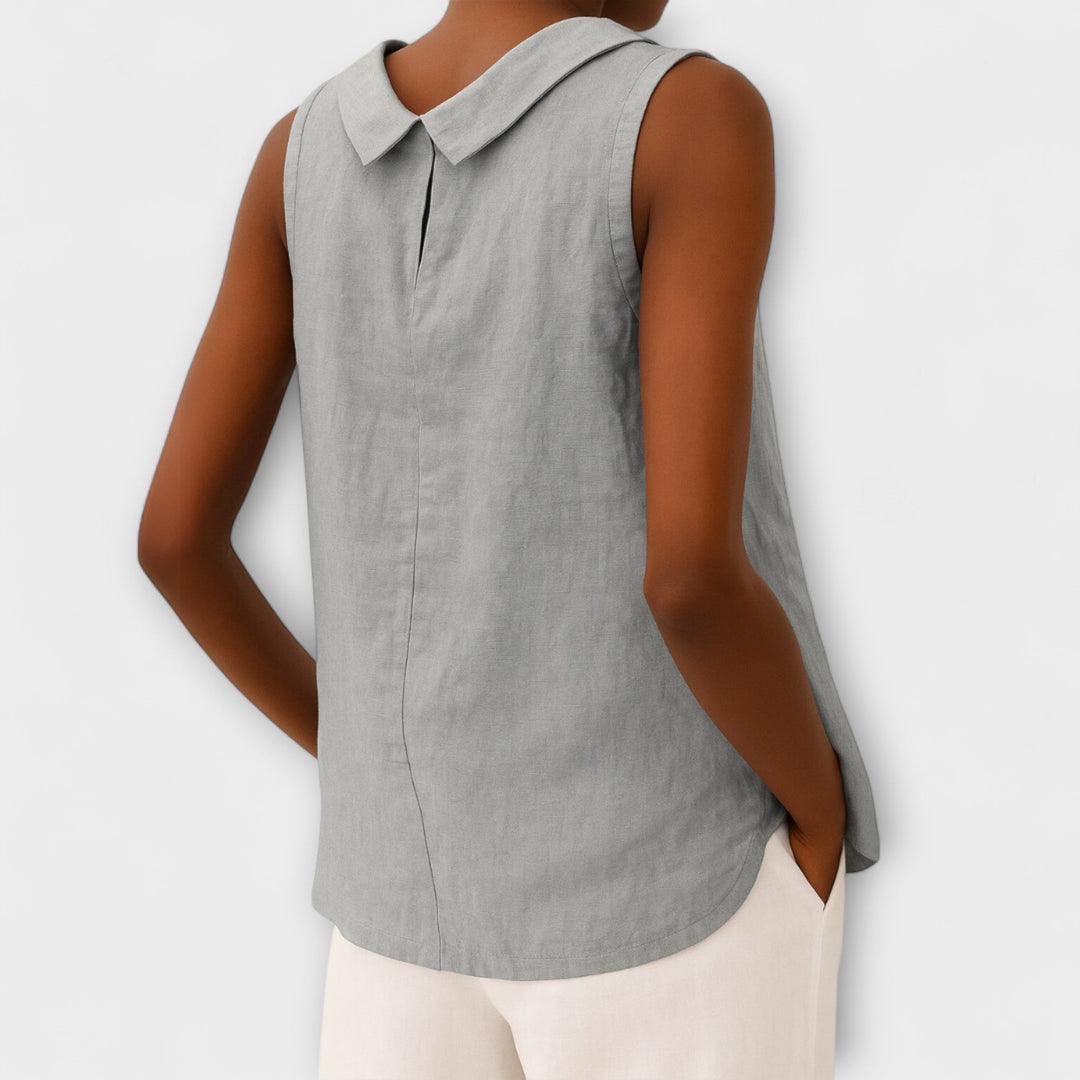 Brianna - Elegante Mouwloze Top
