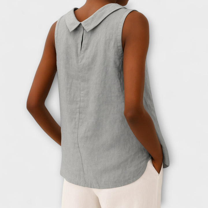 Brianna - Elegante Mouwloze Top