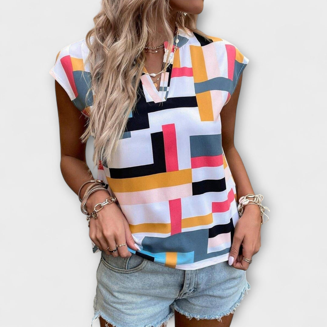 Chloe - Korte Mouw Blouse