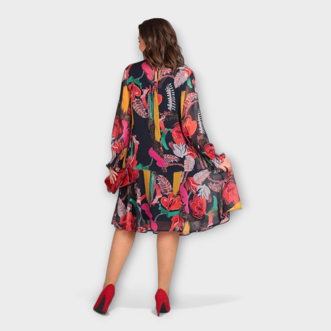 Caroline - Elegante Plus-Size-Jurk voor ultiem comfort