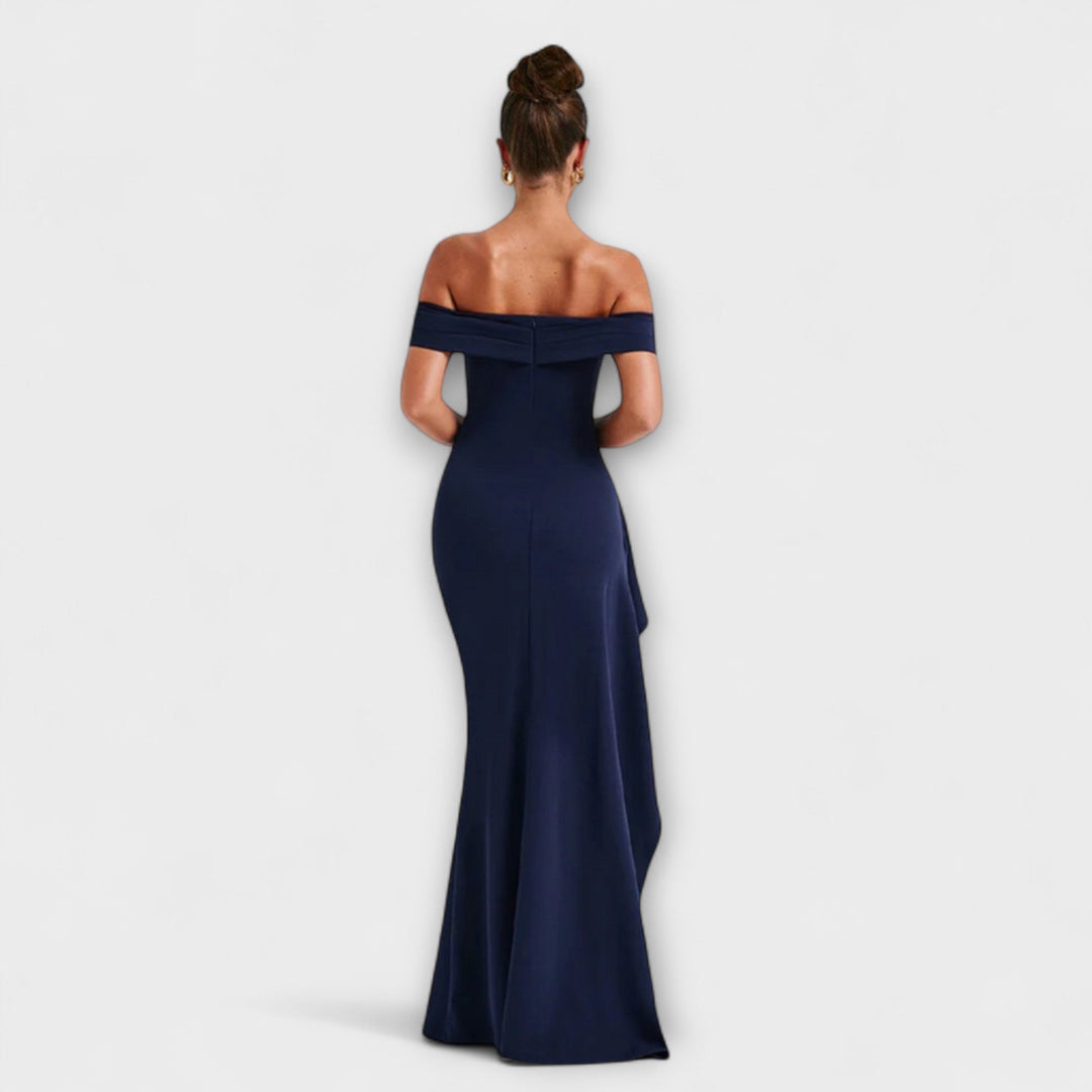 Gretchen - Gegraveerde Maxi Jurk
