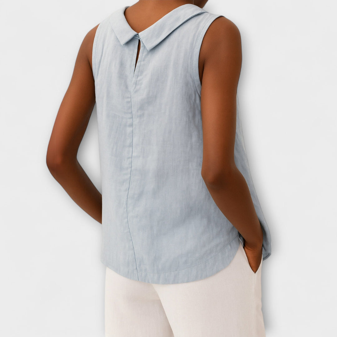 Brianna - Elegante Mouwloze Top