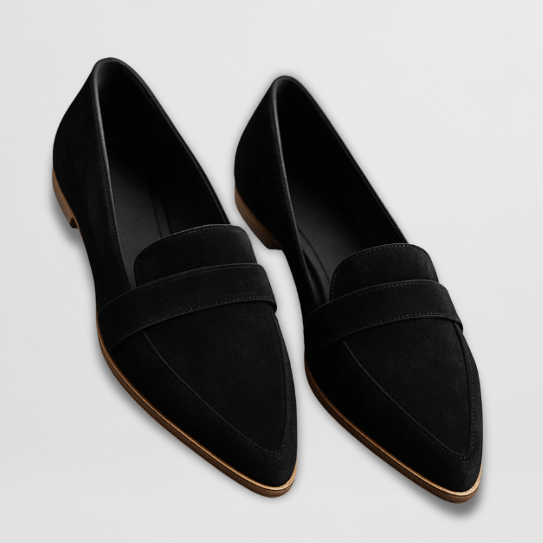 Helen | Orthopedische zachte suede slippers