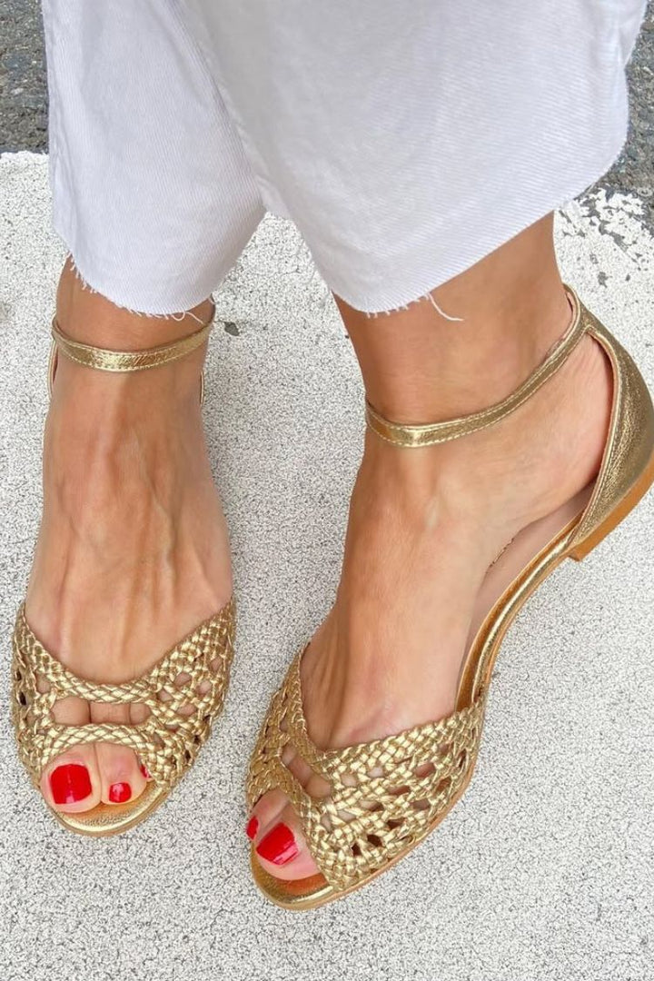 Isadora geweven sandalen – afbeelding 3