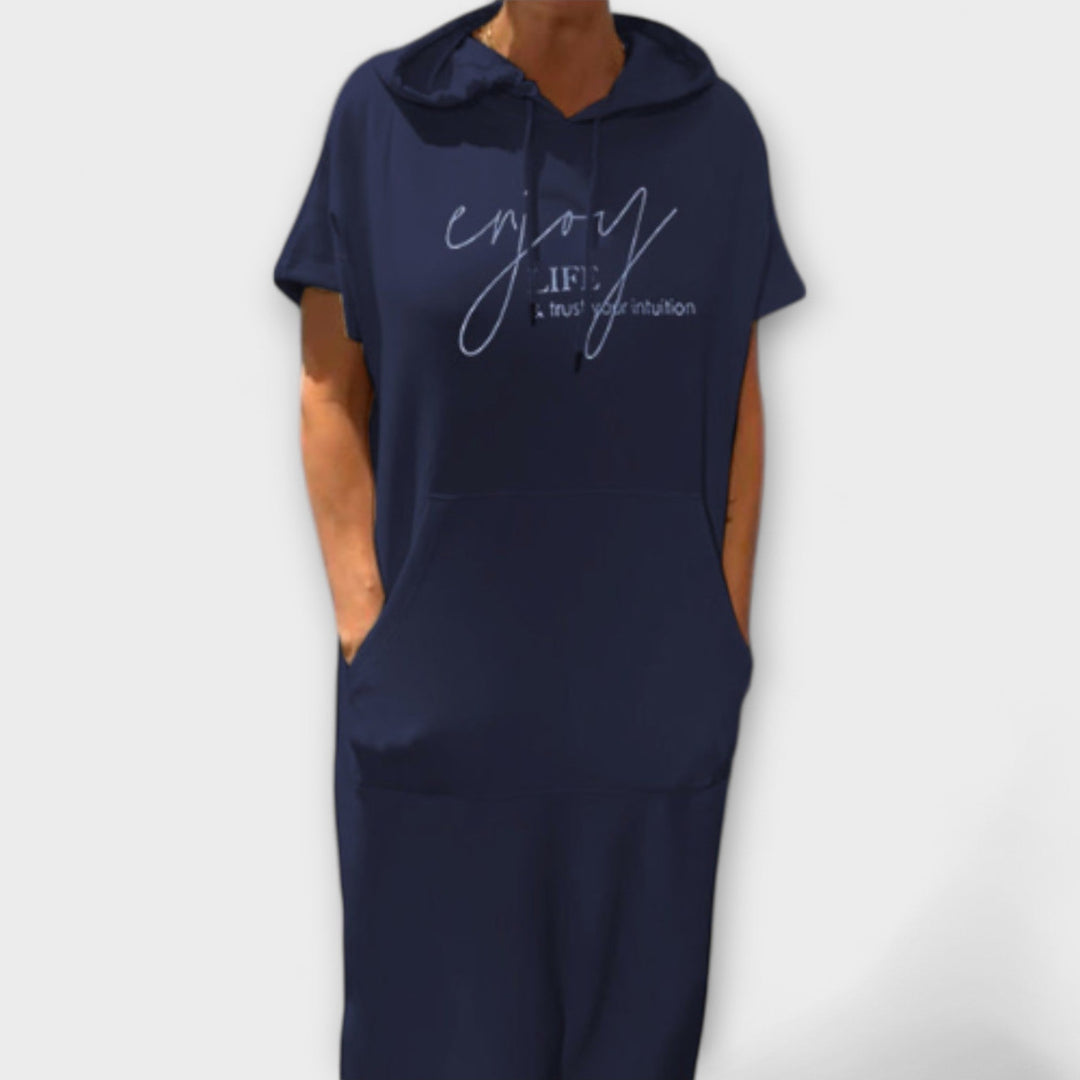 Daisy - Ontspannen Hoodie Jurk