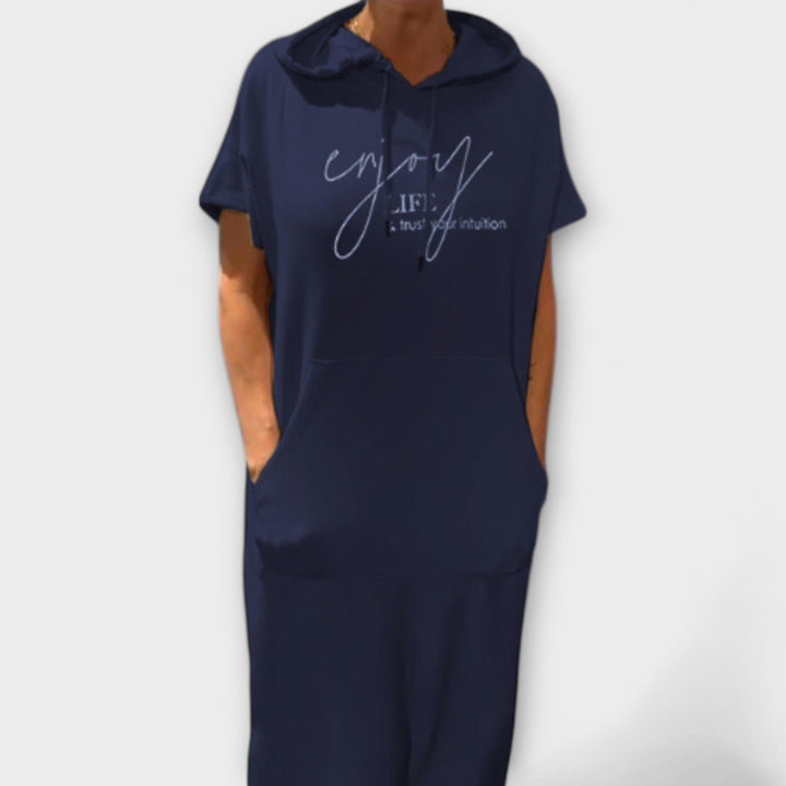 Daisy - Ontspannen Hoodie Jurk