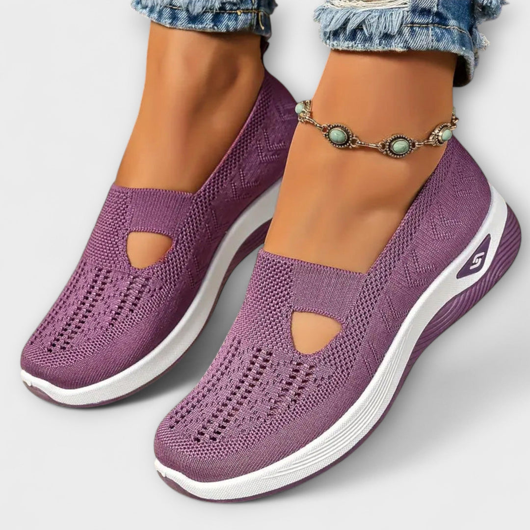 Martha - Comfort Plus Orthopedische Wandelschoenen in Paars