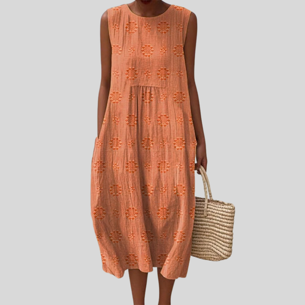 Effen Terracotta Linnenjurk