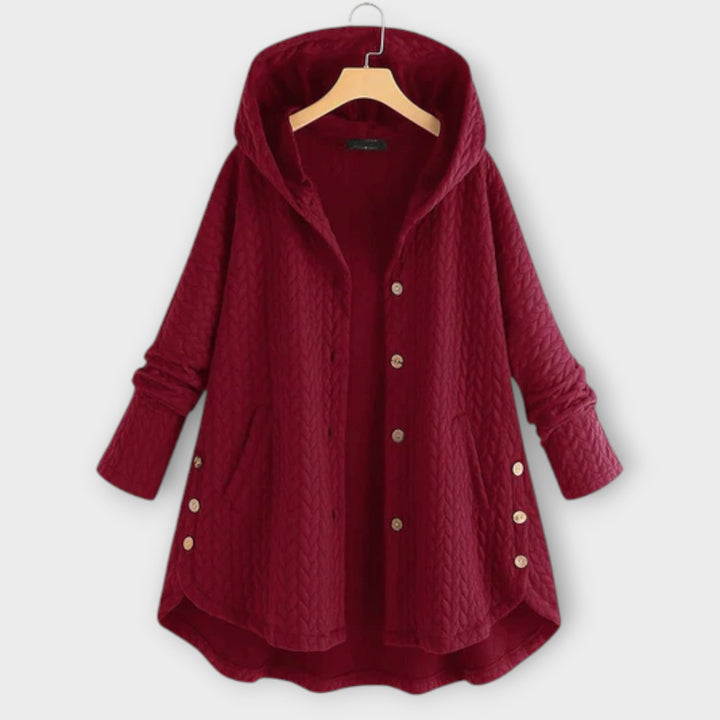 Leslie - Warme Button-Up Jas