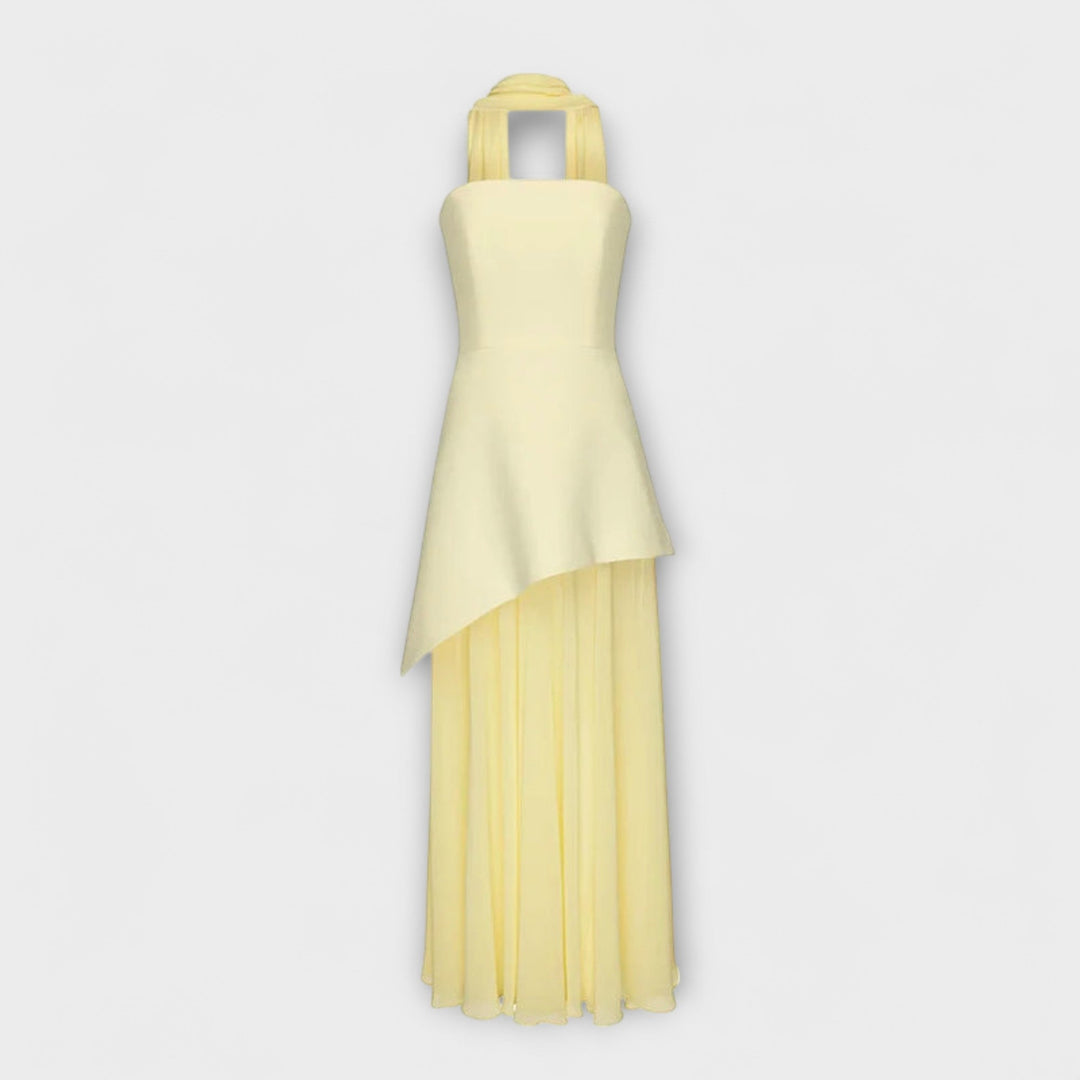Goldie - Maxikleed van Chiffon