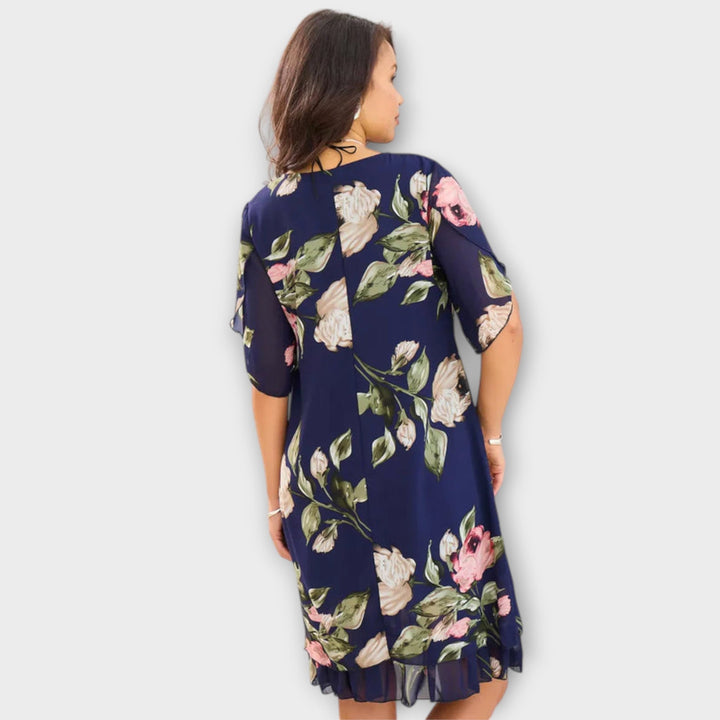 Melin - Elegante Chiffonjurk