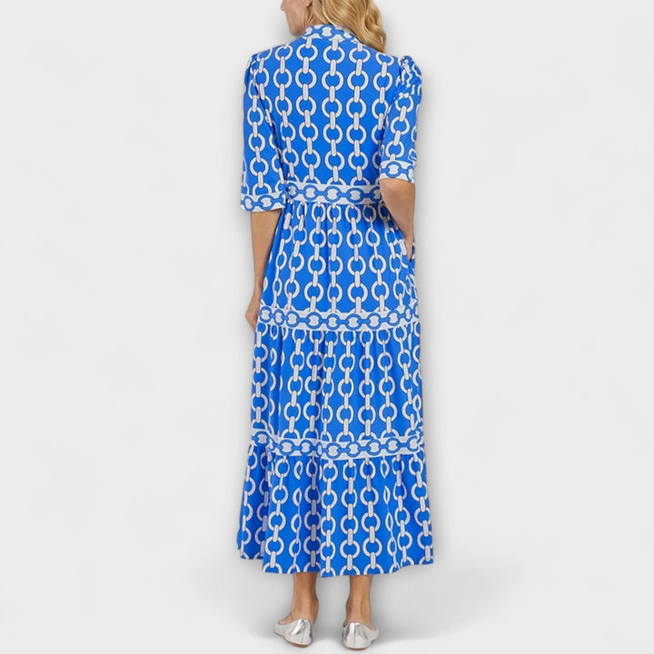 Sofia - Midi-jurk met kettingdetails