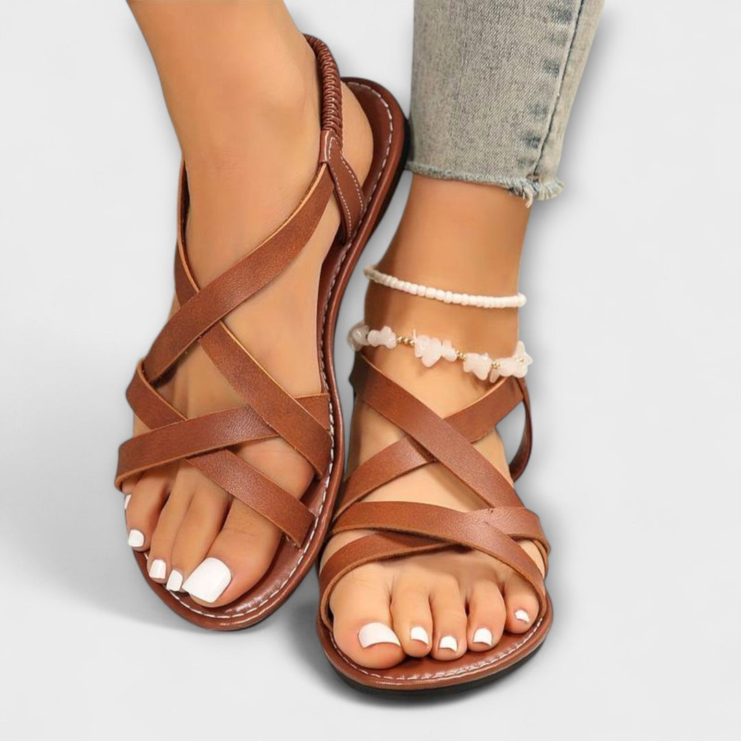 Deborah - Dames Sandalen met lichte kruisband