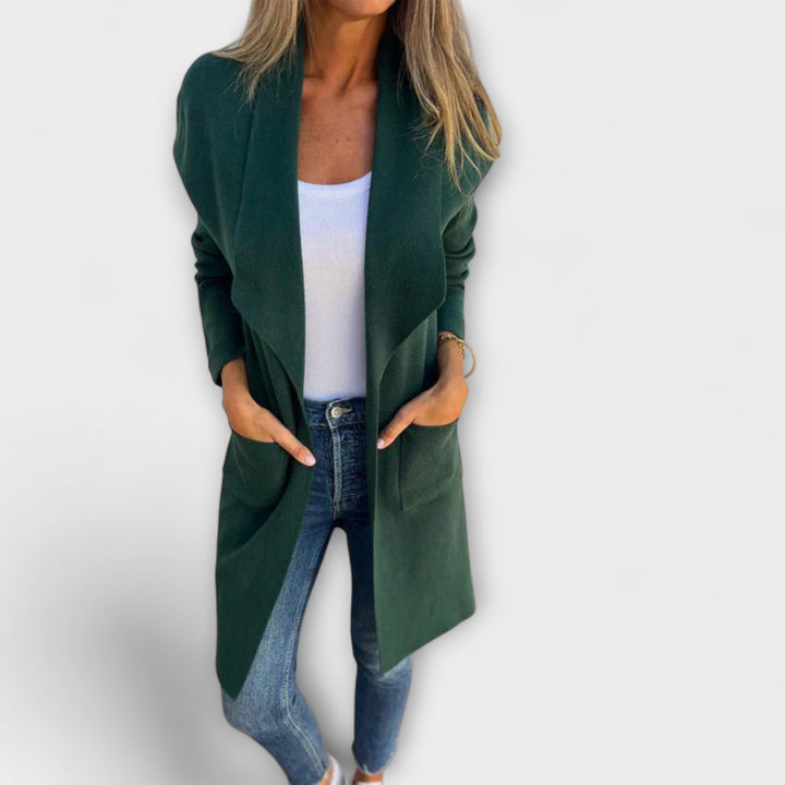 Eliane - Elegante Longline-Cardigan