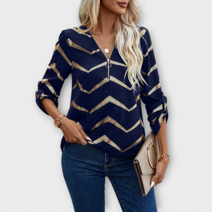 Emma - Tijdloos elegante blouse
