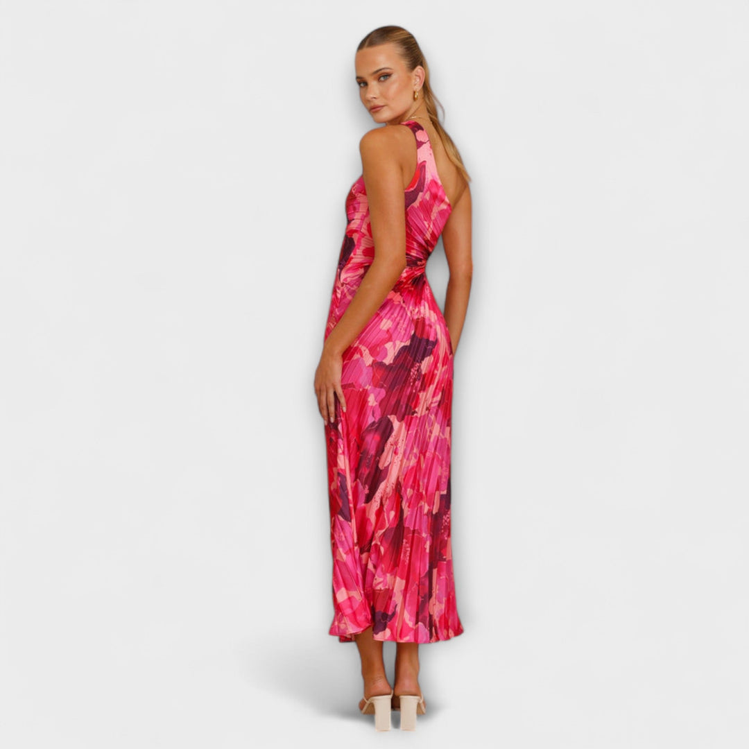 Sienna - Elegante Cut-Out Maxijurk