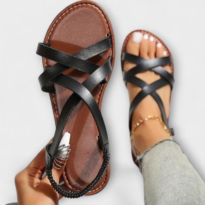 Deborah - Dames Sandalen met lichte kruisband