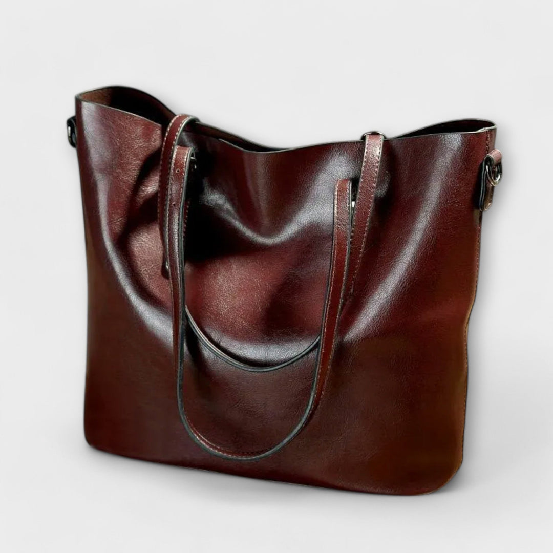 Tove | Vintage leren schoudertas voor dames