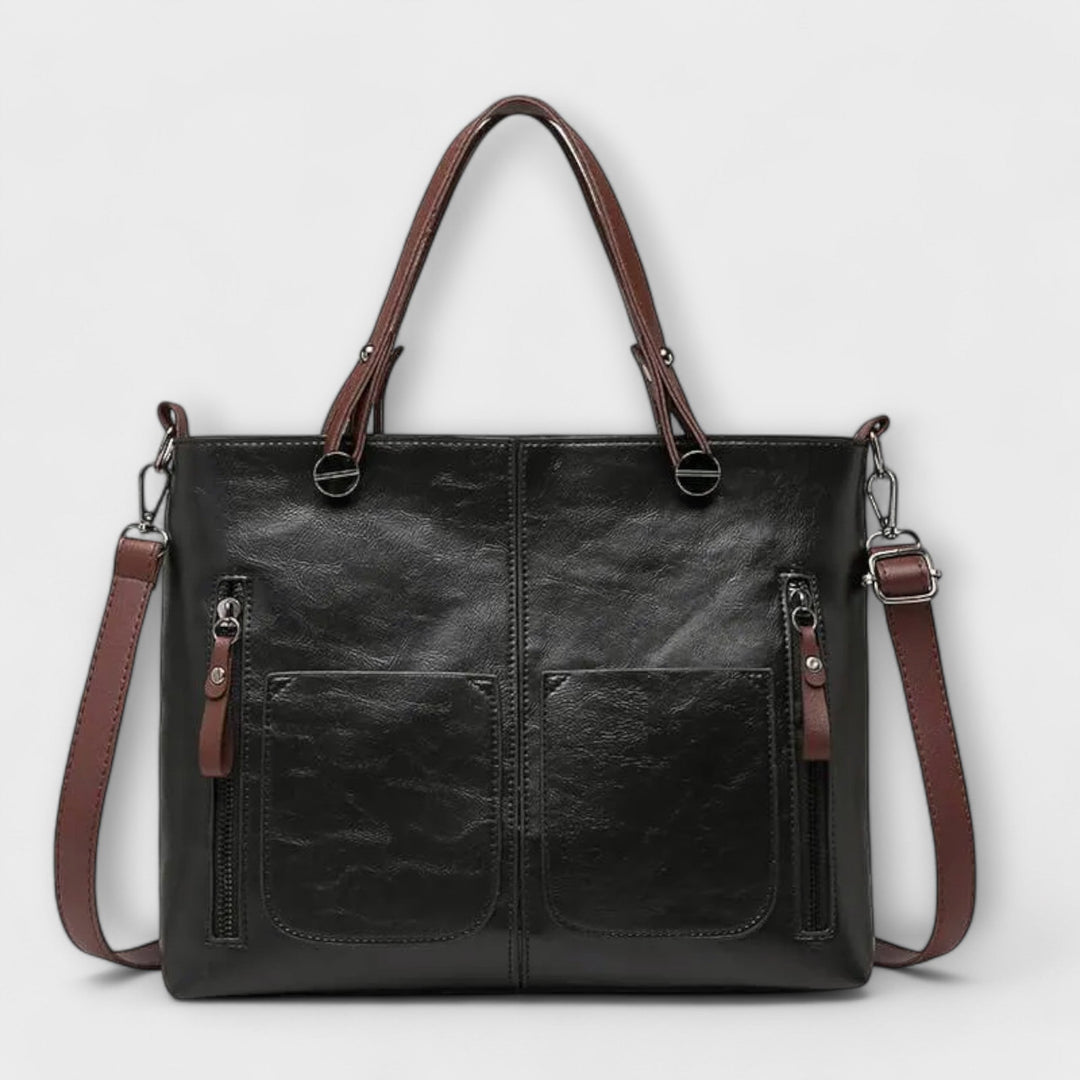 Kristel | Leren shopper voor dames