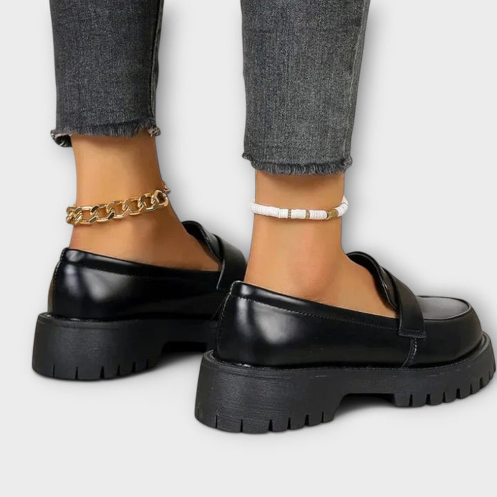 Dames Mokassin met orthopedisch ontwerp