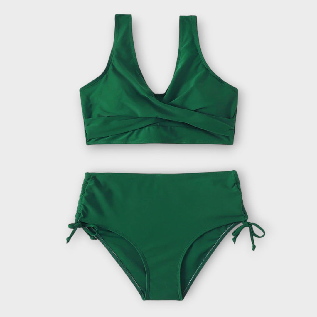 Smaragd - Stijlvolle tweedelige bikini