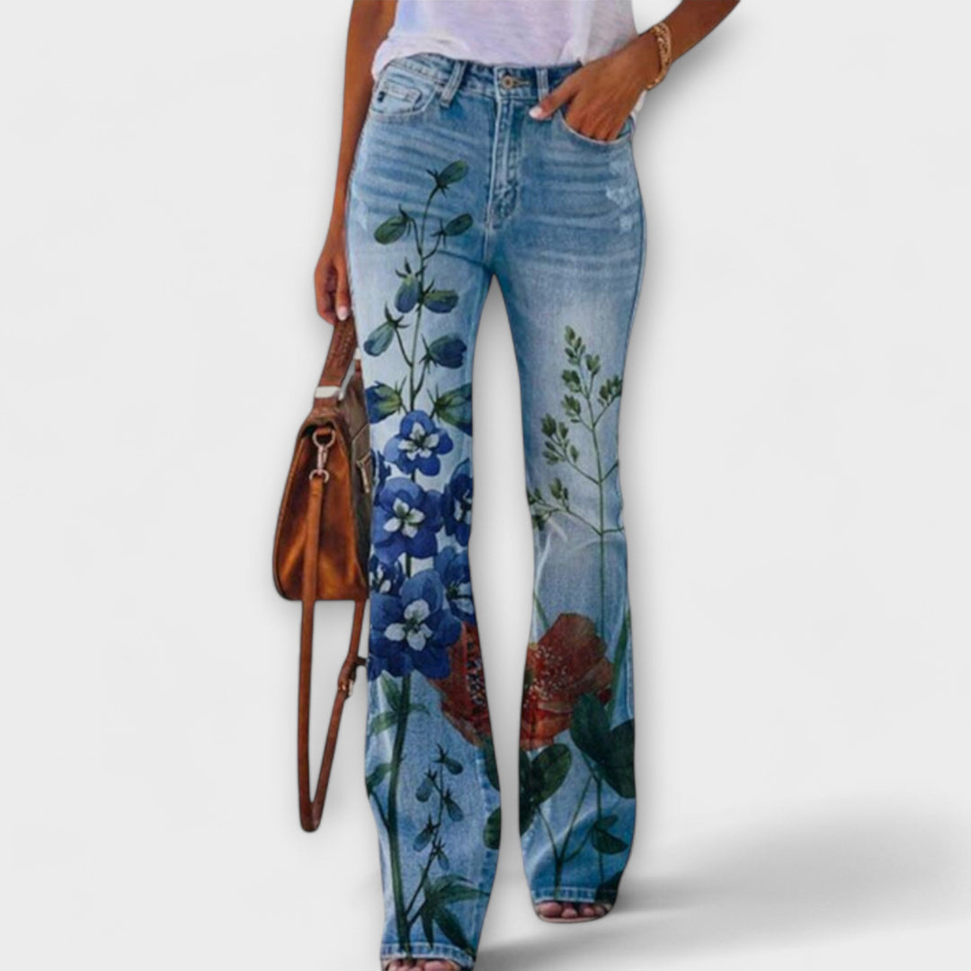 Nina - Broek met Bloemen
