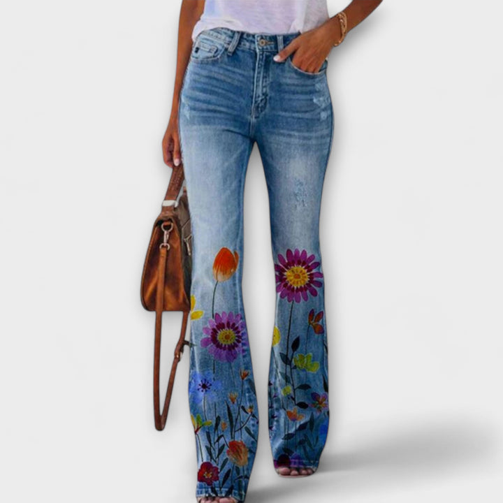 Nina - Broek met Bloemen