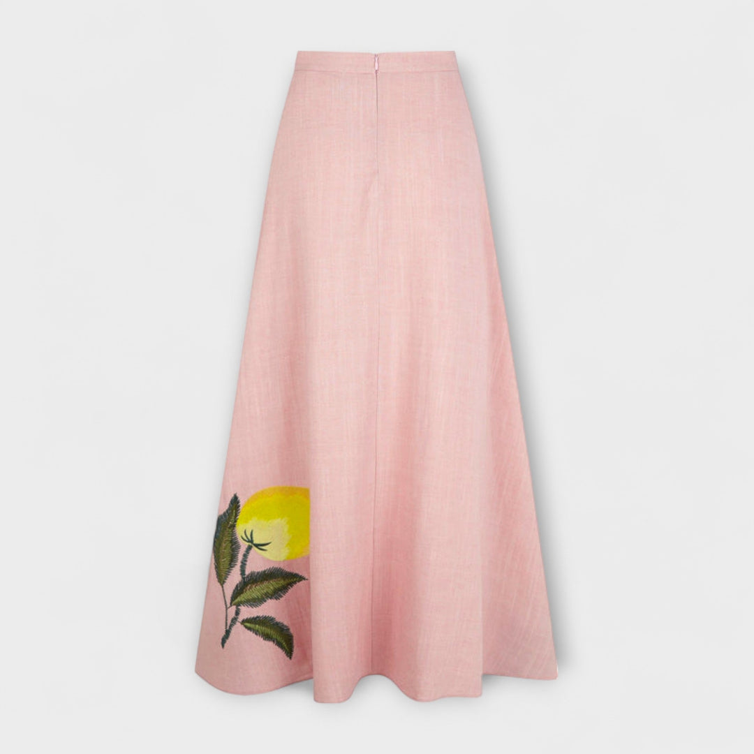 Cosima - Amalfi Print Midi-Rok