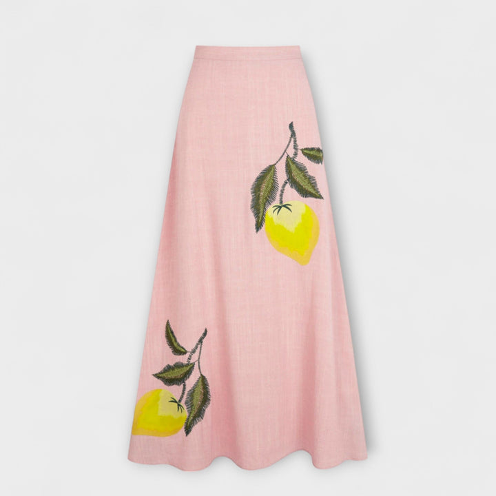 Cosima - Amalfi Print Midi-Rok