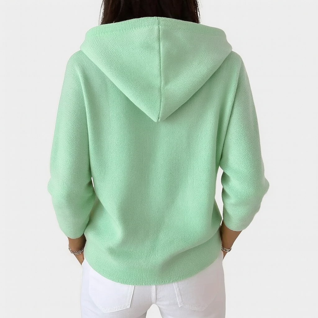 Pippa | Cardigan met kap en knopen voor dames