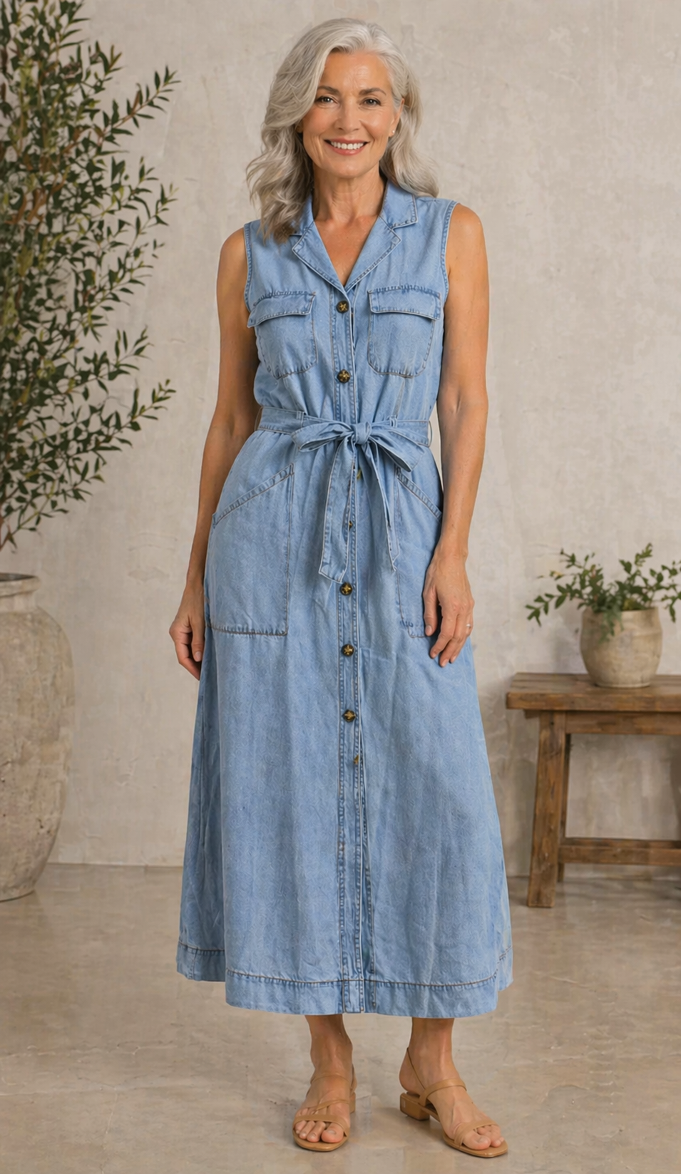 Susana - Denim Jurk