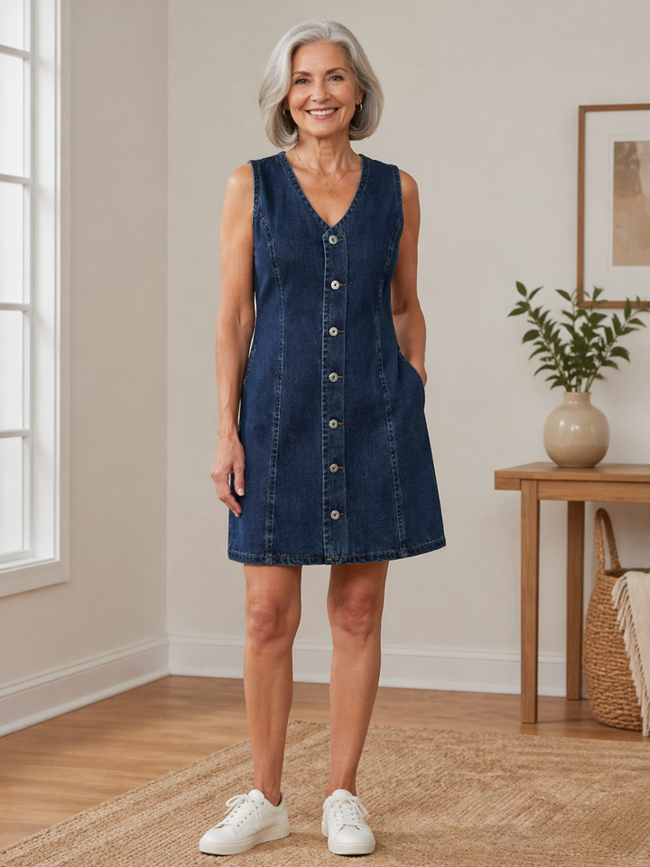 Lili - Casual Denim Jurk