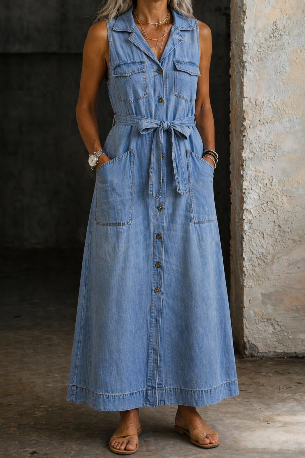 Susana - Denim Jurk